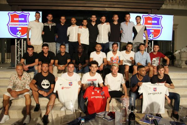 La presentazione della Prima squadra Virtus CiseranoBergamo a Villa Foglieni