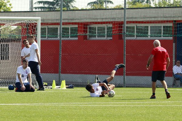 Il primo allenamento della Virtus CiseranoBergamo a Ciserano