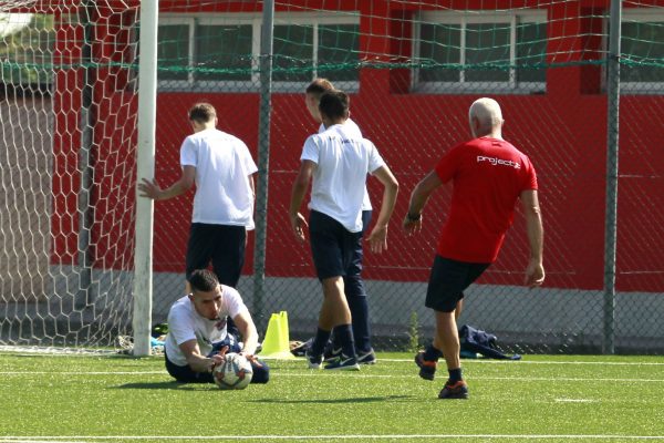 Il primo allenamento della Virtus CiseranoBergamo a Ciserano