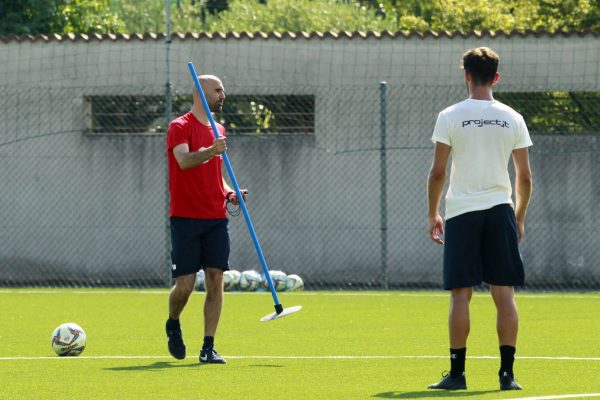 Il primo allenamento della Virtus CiseranoBergamo a Ciserano