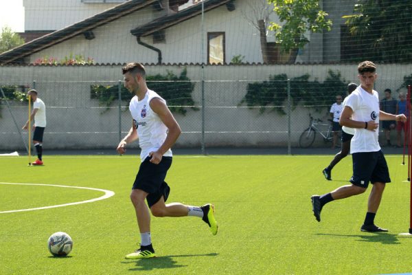 Il primo allenamento della Virtus CiseranoBergamo a Ciserano