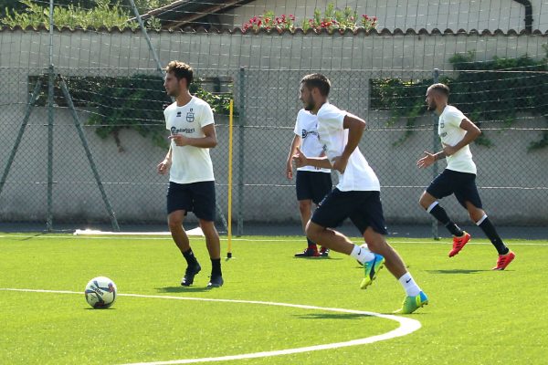 Il primo allenamento della Virtus CiseranoBergamo a Ciserano