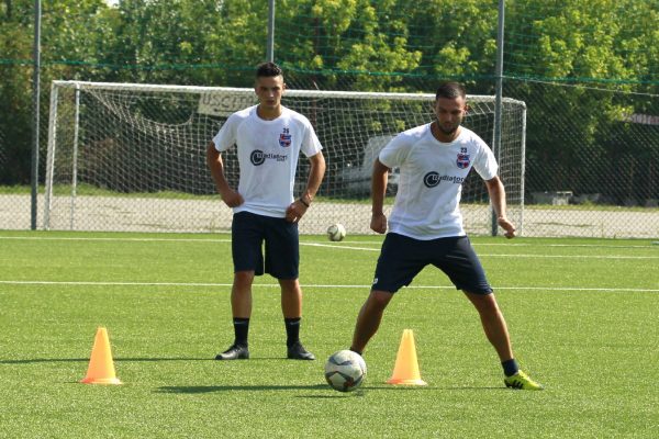 Il primo allenamento della Virtus CiseranoBergamo a Ciserano