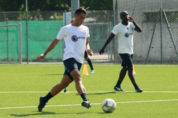 Il primo allenamento della Virtus CiseranoBergamo a Ciserano