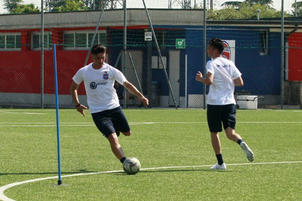 Il primo allenamento della Virtus CiseranoBergamo a Ciserano