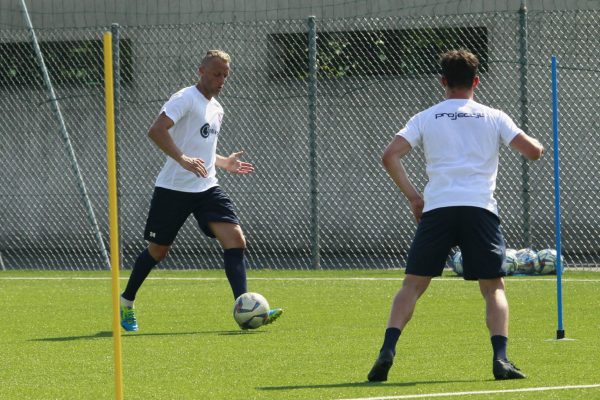 Il primo allenamento della Virtus CiseranoBergamo a Ciserano