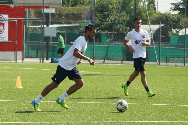 Il primo allenamento della Virtus CiseranoBergamo a Ciserano