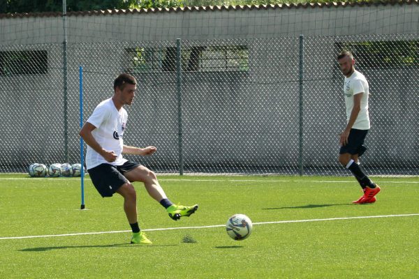 Il primo allenamento della Virtus CiseranoBergamo a Ciserano