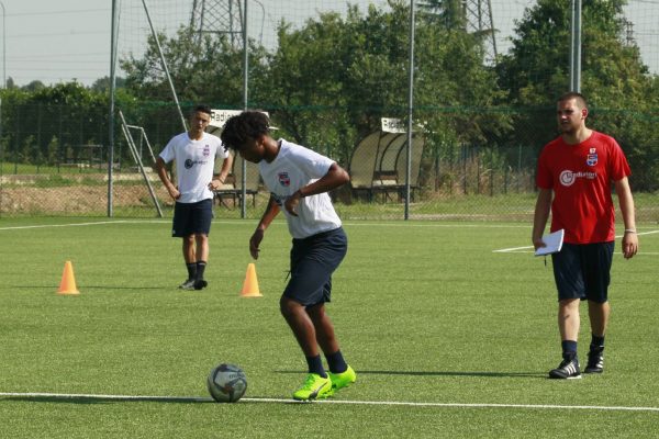 Il primo allenamento della Virtus CiseranoBergamo a Ciserano