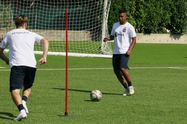 Il primo allenamento della Virtus CiseranoBergamo a Ciserano