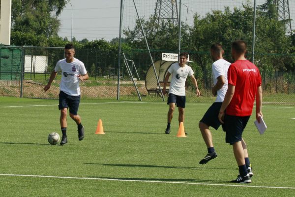 Il primo allenamento della Virtus CiseranoBergamo a Ciserano