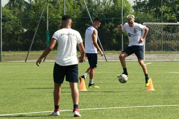 Il primo allenamento della Virtus CiseranoBergamo a Ciserano