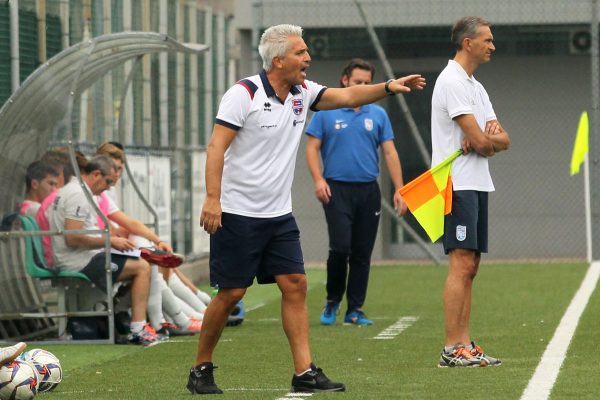 L’Under 17 Virtus Ciserano Bergamo in azione contro il Sarnico ad Albino