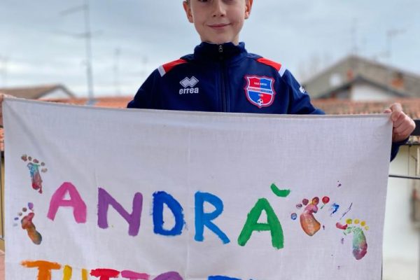 Galleria #Andràtuttobene: i pensieri dei ragazzi del settore giovanile Virtus Ciserano Bergamo