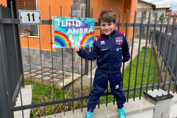 Galleria #Andràtuttobene: i pensieri dei ragazzi del settore giovanile Virtus Ciserano Bergamo