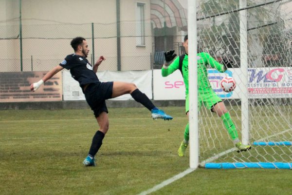 Virtus Ciserano Bergamo-Caravaggio (2-2): le immagini del match