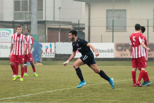 Virtus Ciserano Bergamo-Caravaggio (2-2): le immagini del match