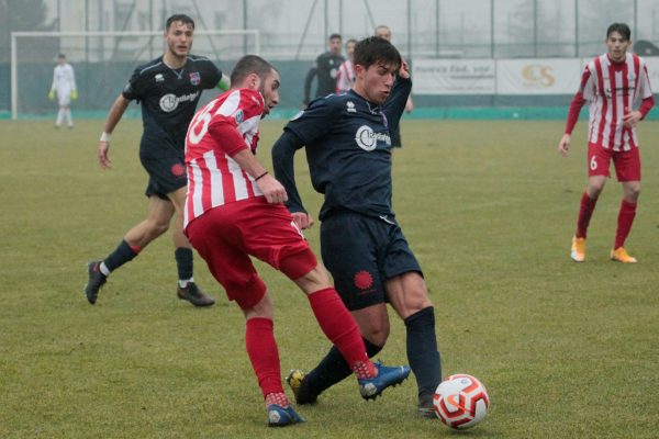 Virtus Ciserano Bergamo-Caravaggio (2-2): le immagini del match