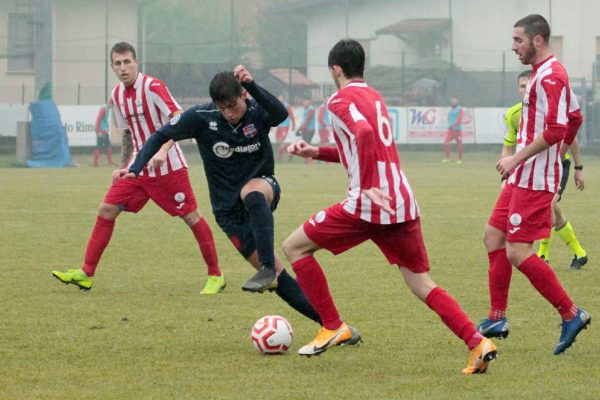 Virtus Ciserano Bergamo-Caravaggio (2-2): le immagini del match