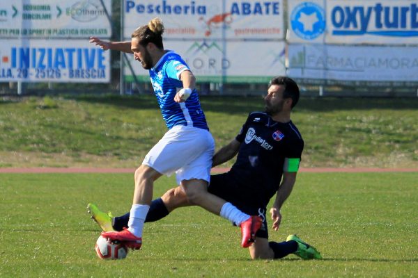 Desenzano Calvina-Virtus Ciserano Bergamo (1-2): le immagini del match