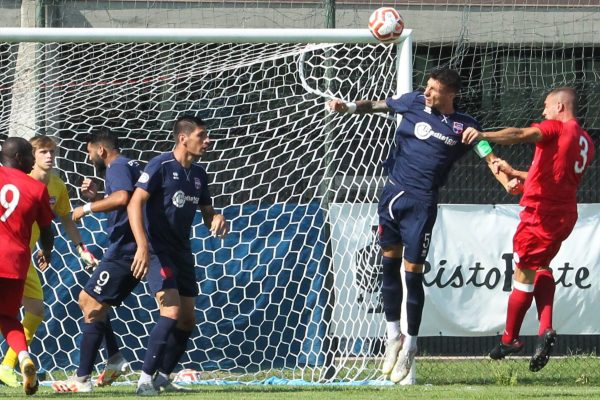 Test Virtus Ciserano Bergamo-Caravaggio 1-1: le immagini dell’allenamento