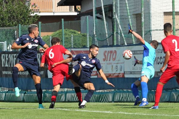 Test Virtus Ciserano Bergamo-Caravaggio 1-1: le immagini dell’allenamento