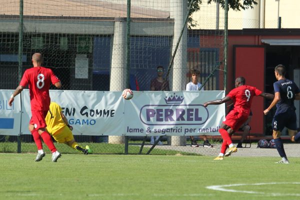 Test Virtus Ciserano Bergamo-Caravaggio 1-1: le immagini dell’allenamento