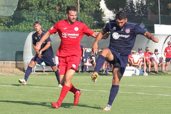 Test Virtus Ciserano Bergamo-Caravaggio 1-1: le immagini dell’allenamento