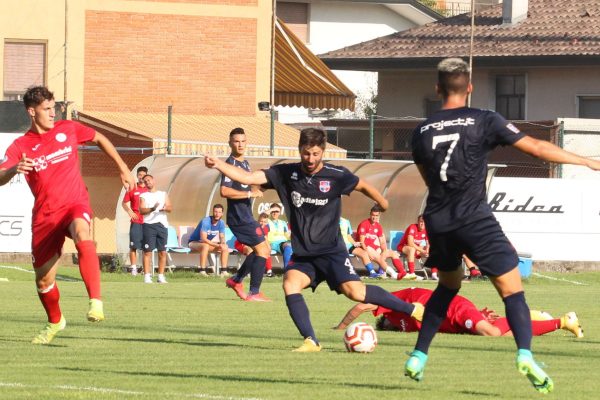 Test Virtus Ciserano Bergamo-Caravaggio 1-1: le immagini dell’allenamento