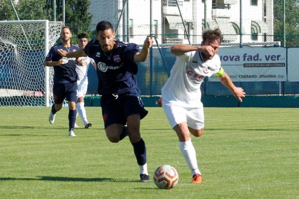 Test d’allenamento Virtus Ciserano Bergamo-AlbinoGandino (2-1): le immagini del match