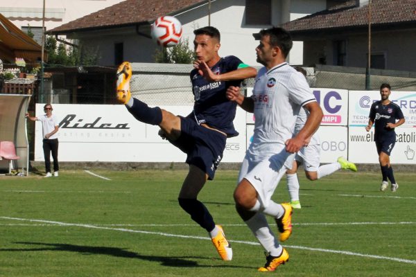 Test d’allenamento Virtus Ciserano Bergamo-AlbinoGandino (2-1): le immagini del match