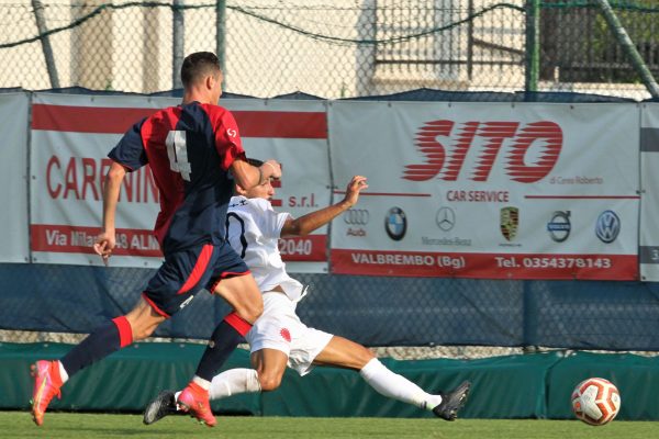 Test d’allenamento Virtus Ciserano Bergamo-Sestri Levante: le immagini del match