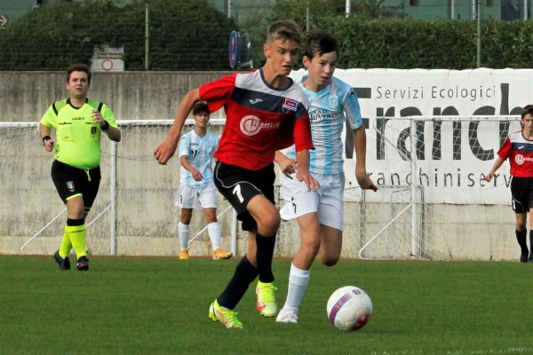 Under 14 Virtus Ciserano Bergamo al Carillo nella sfida contro la Juvenes Gianni Radici