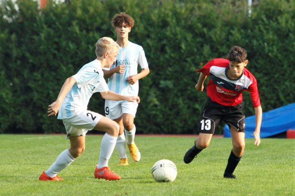 Under 14 Virtus Ciserano Bergamo al Carillo nella sfida contro la Juvenes Gianni Radici