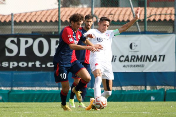 Test d’allenamento Virtus Ciserano Bergamo-Sestri Levante: le immagini del match