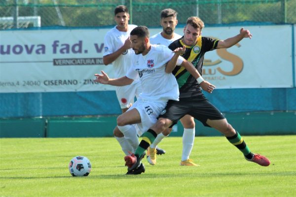 Virtus Ciserano Bergamo-City Nova 1-2: le immagini del match