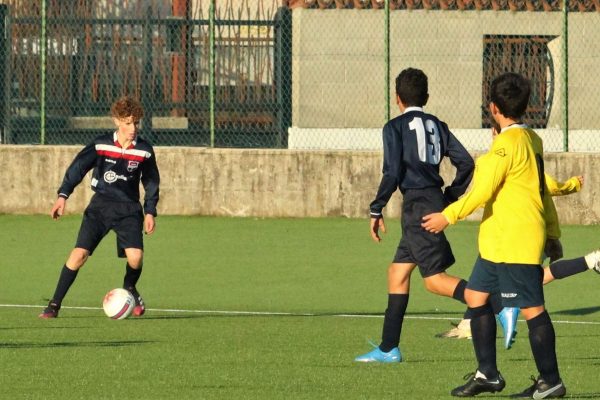 Gli Esordienti Under 13 Blu in azione al Rossoni di Ciserano