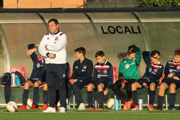 Gli Esordienti Under 13 Blu in azione al Rossoni di Ciserano