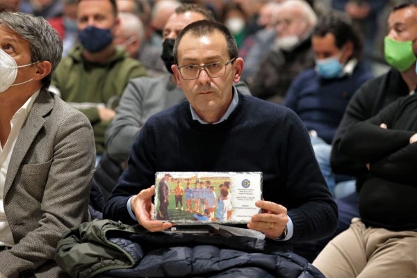 Galà del calcio bergamasco: premiati Foglieni e Casali con i premi Sensi e Durante