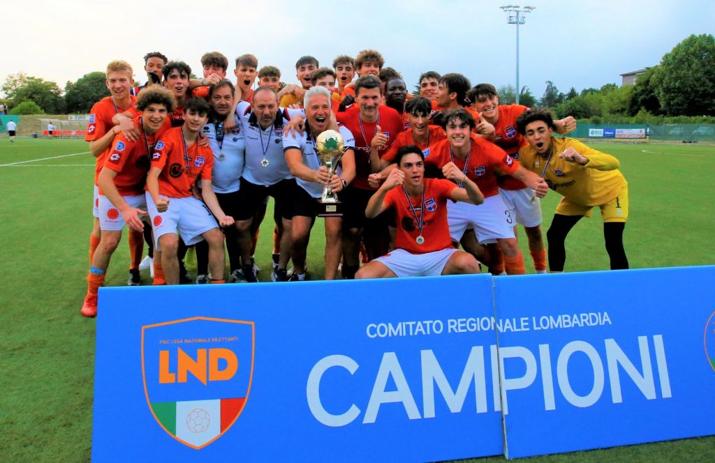Virtus Ciserano Bergamo Under 17 campione regionale!!!