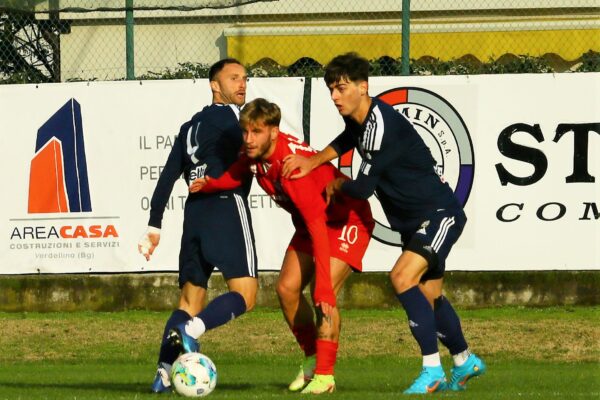 Virtus Ciserano Bergamo-Villa Valle (1-1): le immagini del match