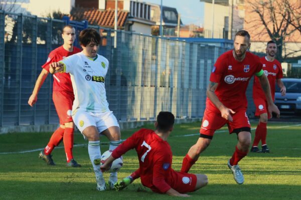 Virtus Ciserano Bergamo-Caldiero Terme (1-2): le immagini del match