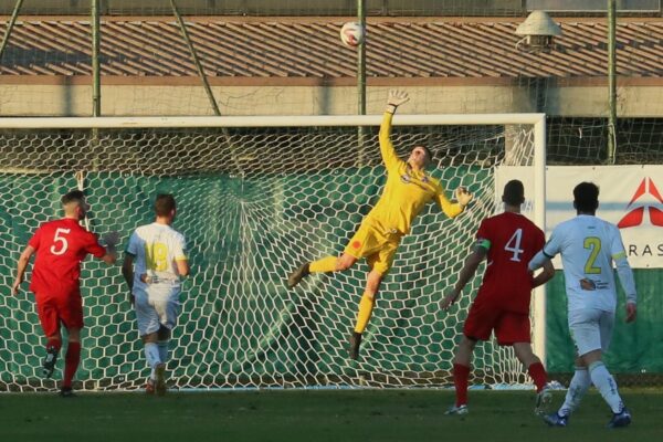 Virtus Ciserano Bergamo-Caldiero Terme (1-2): le immagini del match