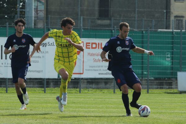 Caldiero-Virtus Ciserano Bergamo (3-2): le immagini del match