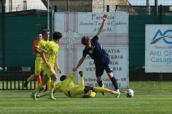 Caldiero-Virtus Ciserano Bergamo (3-2): le immagini del match