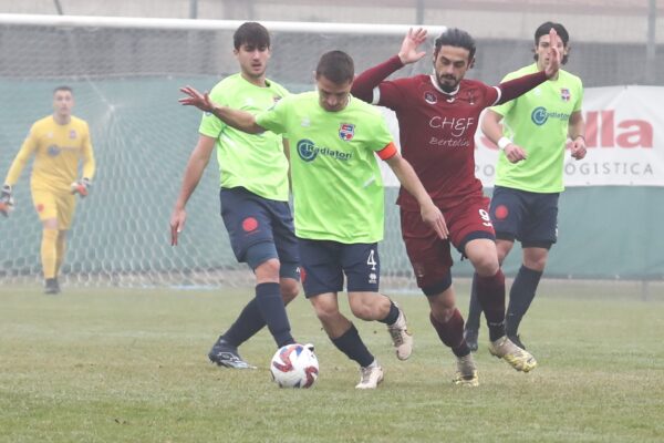 Virtus Ciserano Bergamo-Portogruaro (3-3): le immagini del match