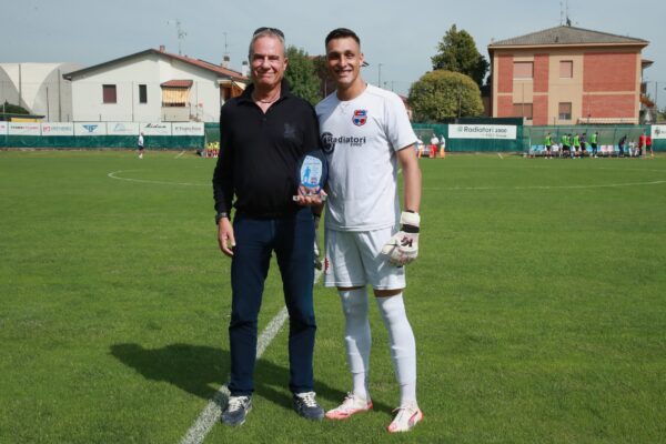 Cavalieri 150: le immagini del traguardo di presenze del nostro portiere