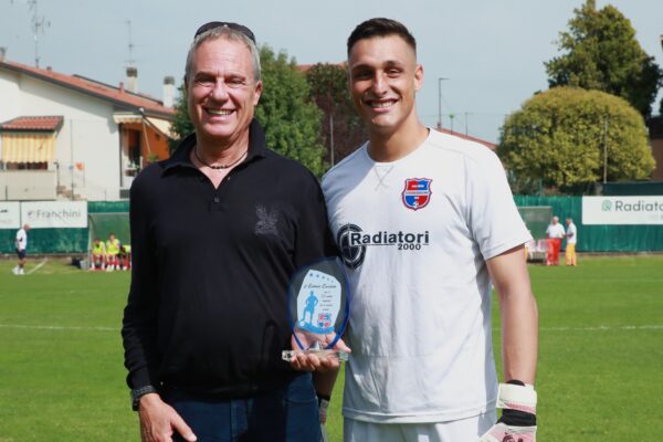Cavalieri 150: le immagini del traguardo di presenze del nostro portiere