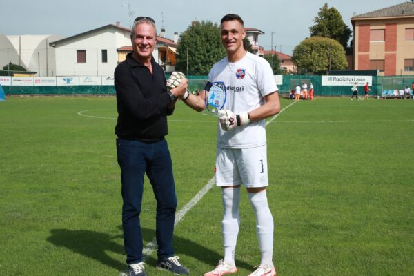 Cavalieri 150: le immagini del traguardo di presenze del nostro portiere