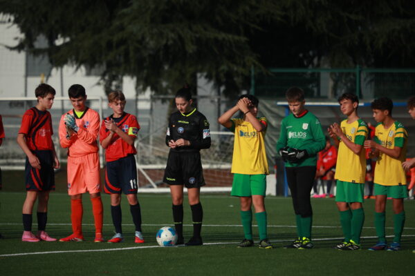 Giovanissimi Regionali U14: le immagini della sfida infrasettimanale a Stezzano